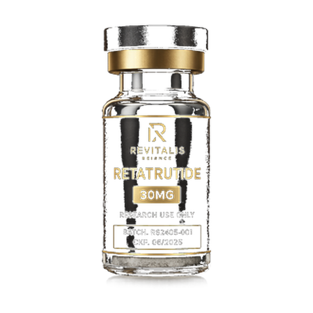 Retatrutide 30mg research compound vial